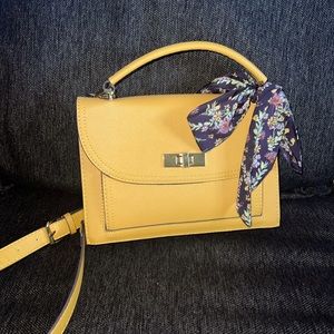 Yellow Steve Madden crossbody